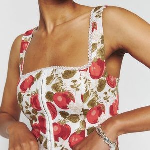 ISO do not buy!!! Tagliatelle Linen Top in the tomato pattern!